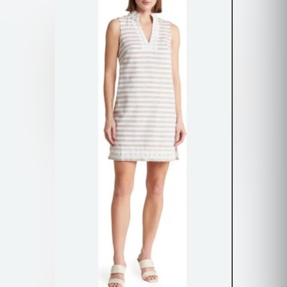 Eliza J. Sleeveless Sheath Mini Dress